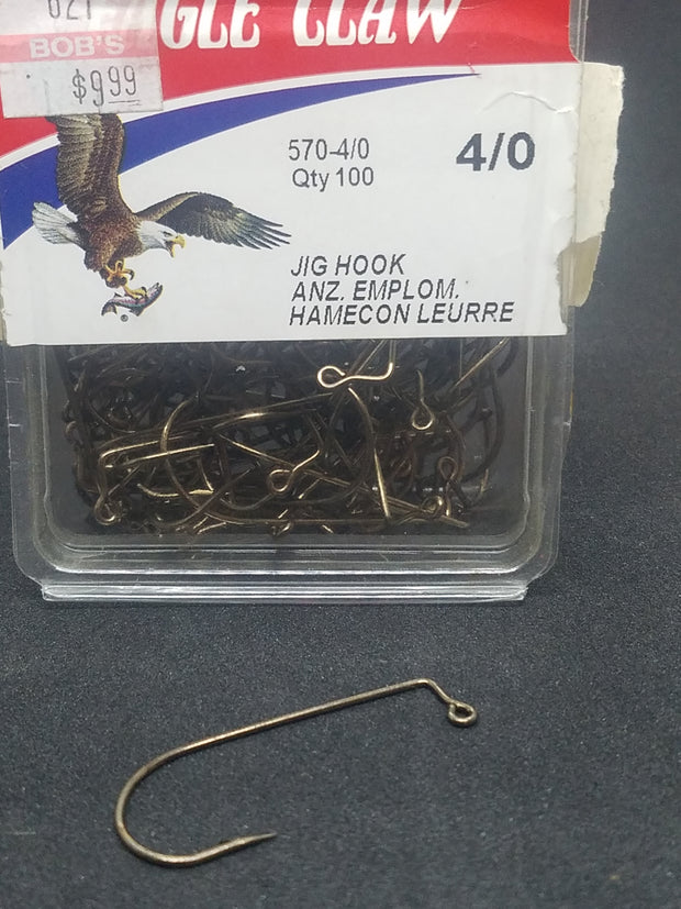 4/0 Jig hooks – Pacific Coast Outdoors